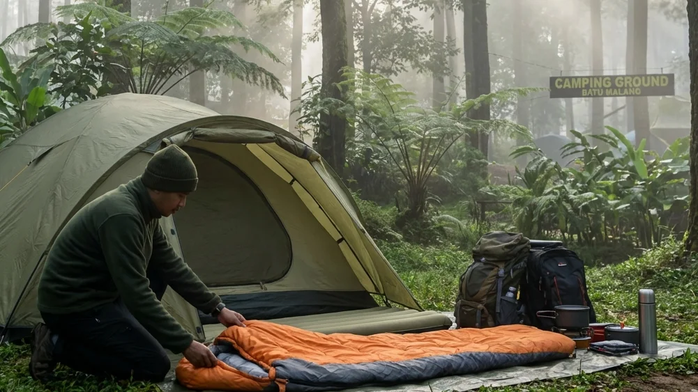 Perlengkapan Wajib untuk Menembus Dinginnya Wisata Ground Camping Batu Malang