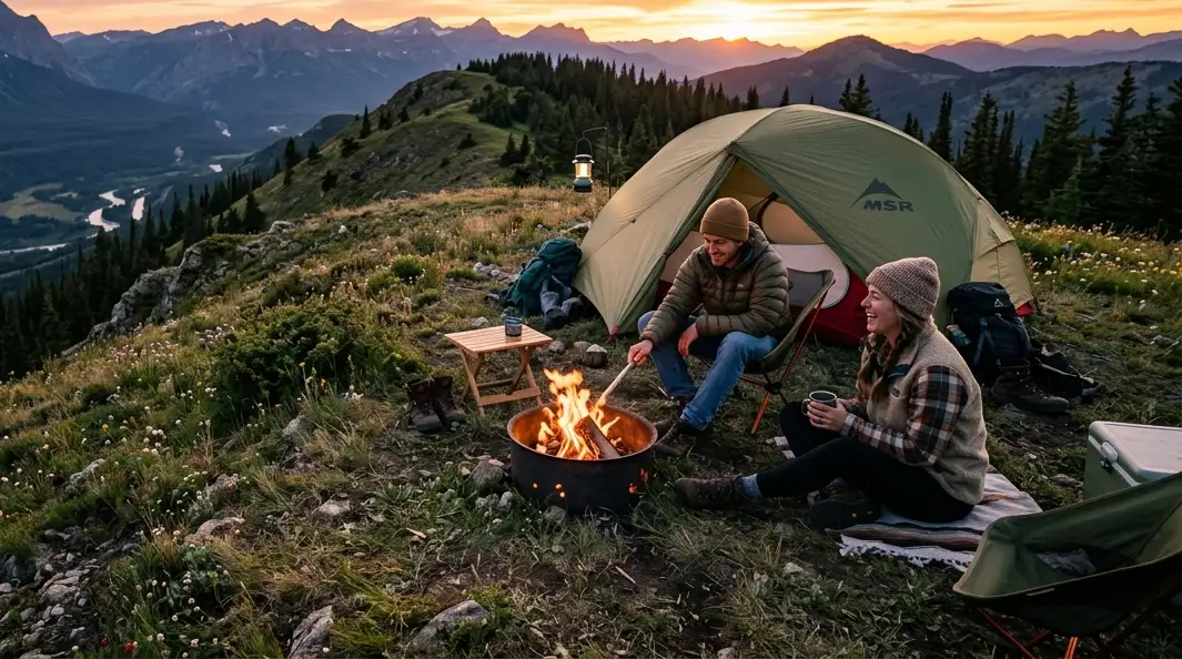 Area Parkir dan Instalasi Fasilitas di Batu Sunrise Camp