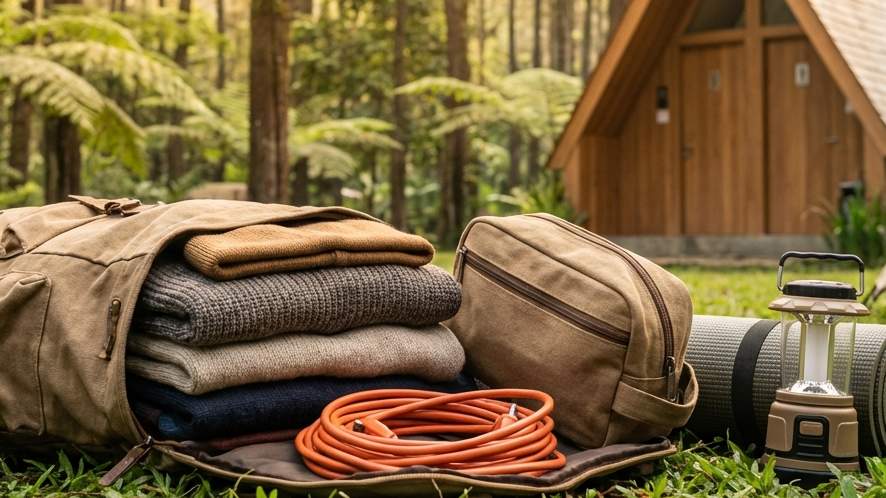 Tenda Double Layer yang Disiapkan di Batu Sunrise Camp