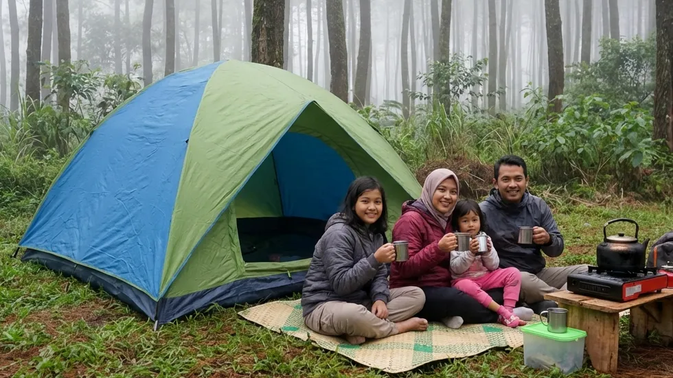 Syahdunya Menginap di Pinus Glamping Rekomendasi Tempat Healing Estetik dan Sejuk