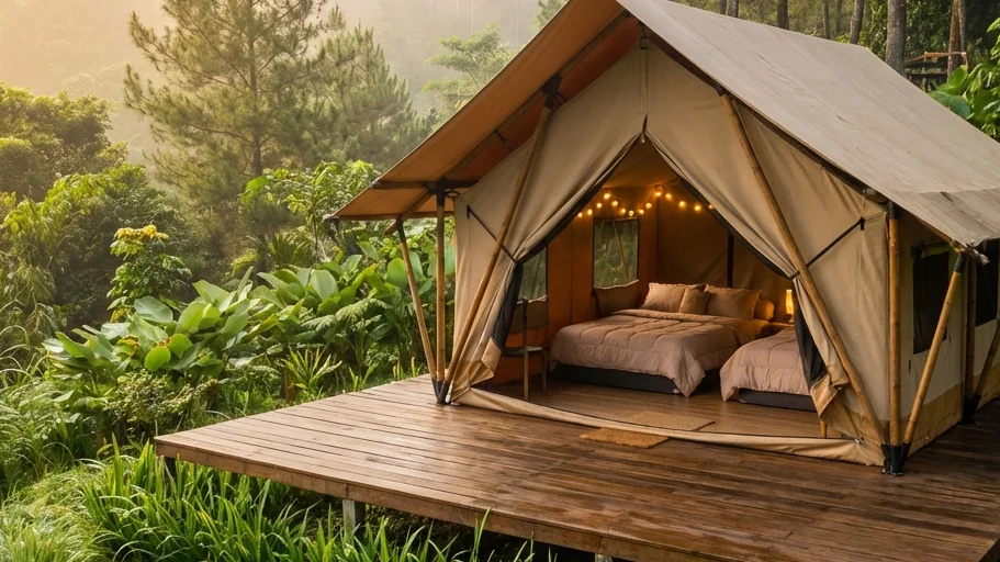 Glamping Camping Cara Seru Menikmati Alam Tanpa Ribet di Dataran Tinggi