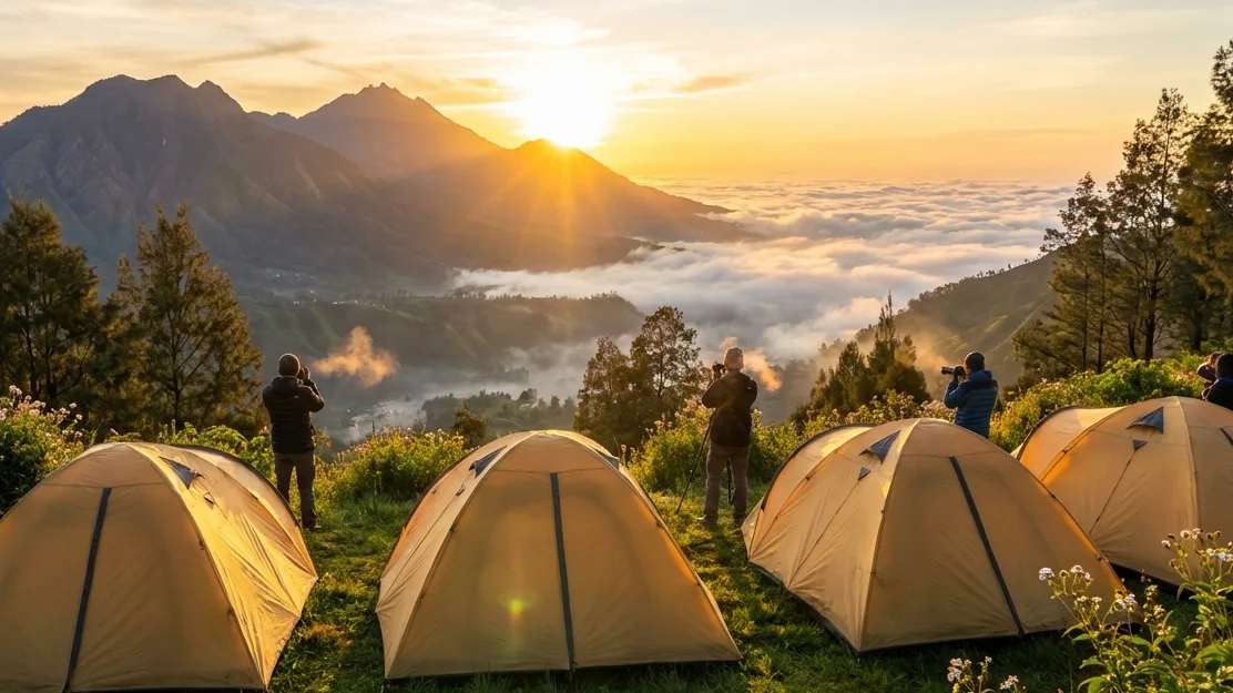 Tempat Camping Terbaik di Batu Rekomendasi Spot Sunrise Terbaik Camping Batu yang Menawan