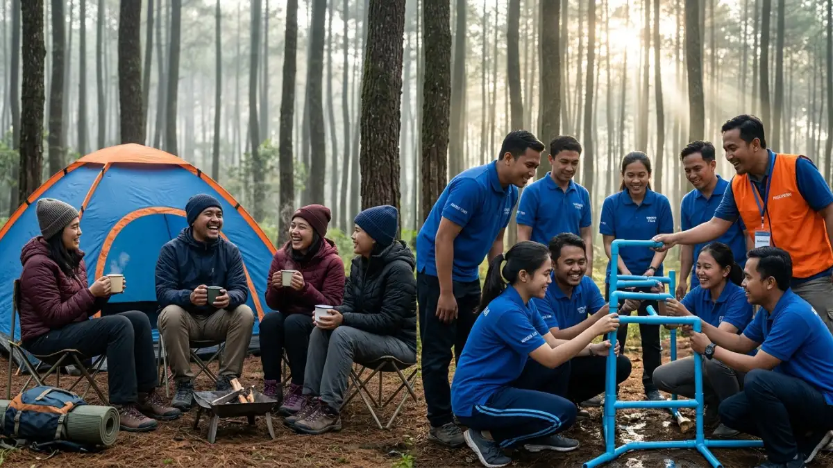 Camping, Team Building, atau Outbound? Ini Perbedaan dan Kapan Memilihnya