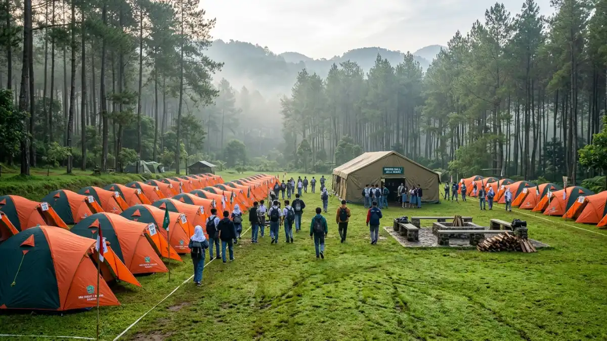 Fasilitas Camp Sekolah di Batu untuk Kegiatan Team Building dan MPLS