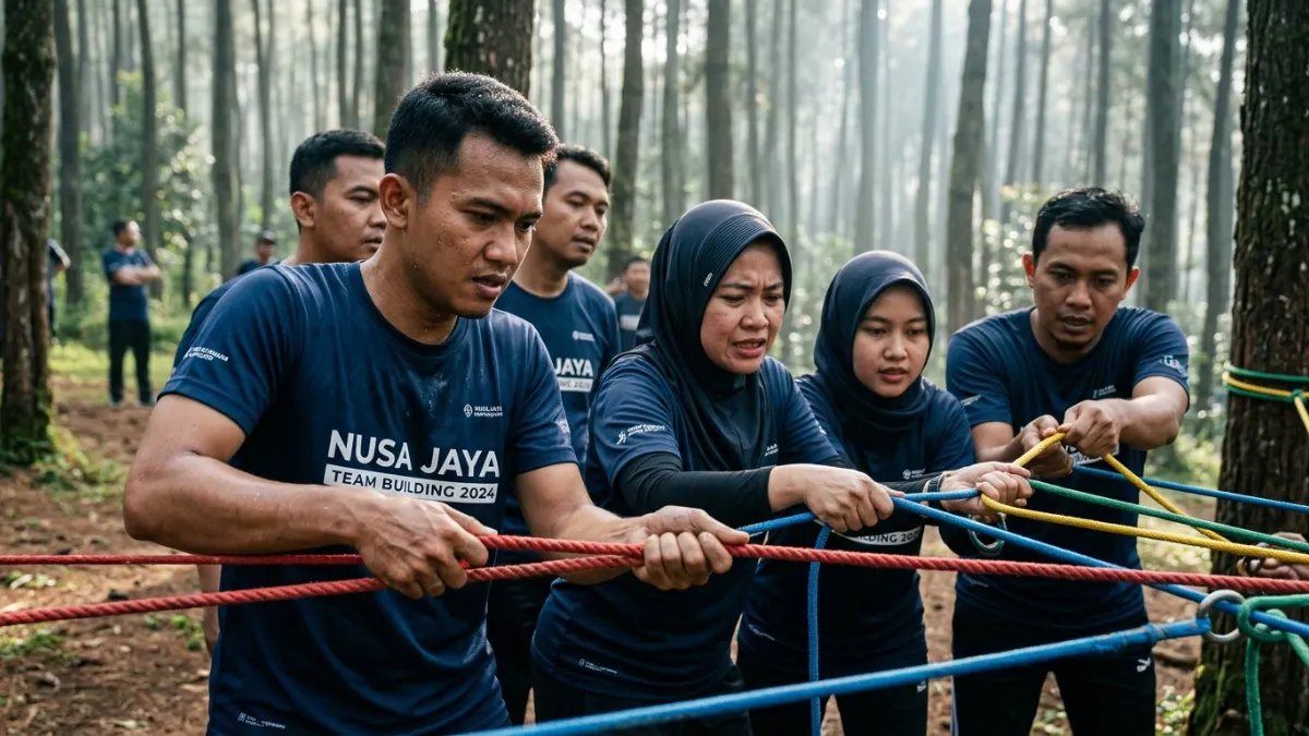 Game Kerja Sama Tim untuk Outbound dan Team Building