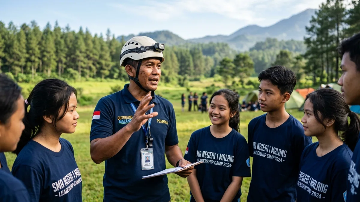 Instruktur Profesional Outbound Siswa Malang