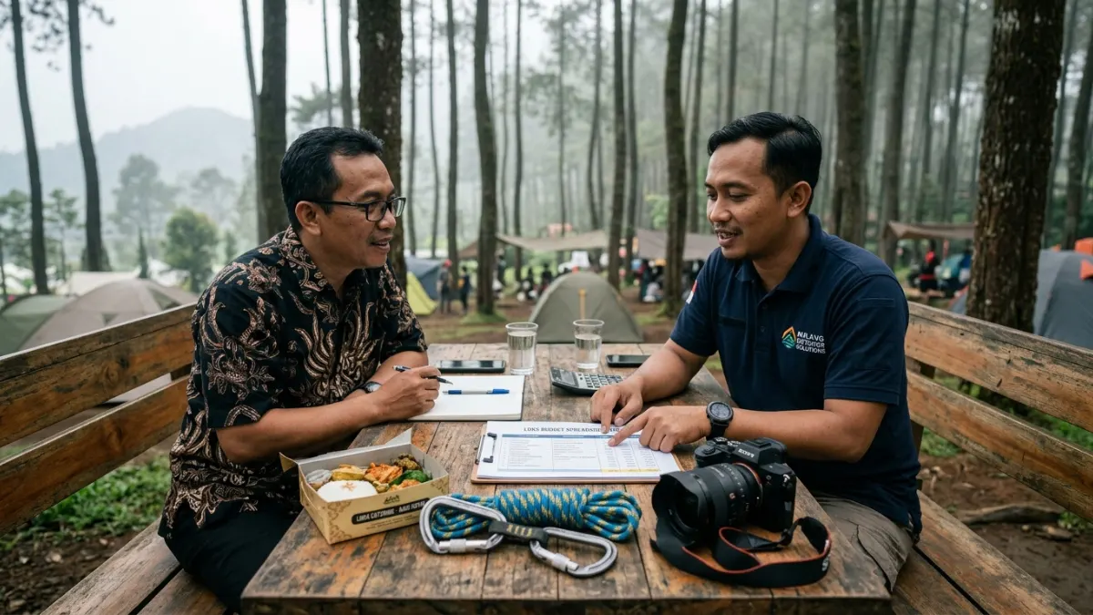 Rincian Komponen Biaya Paket Outbound LDKS Sekolah