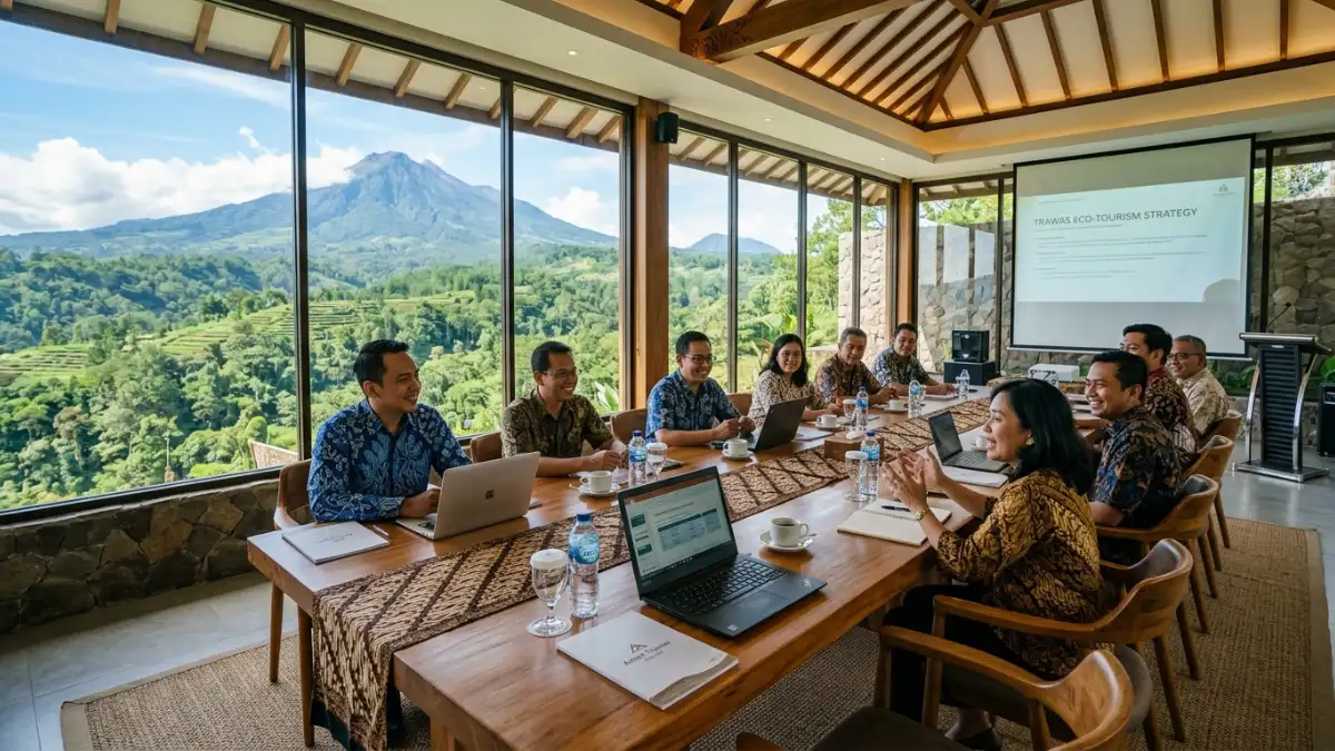 Fasilitas Meeting Room di Trawas