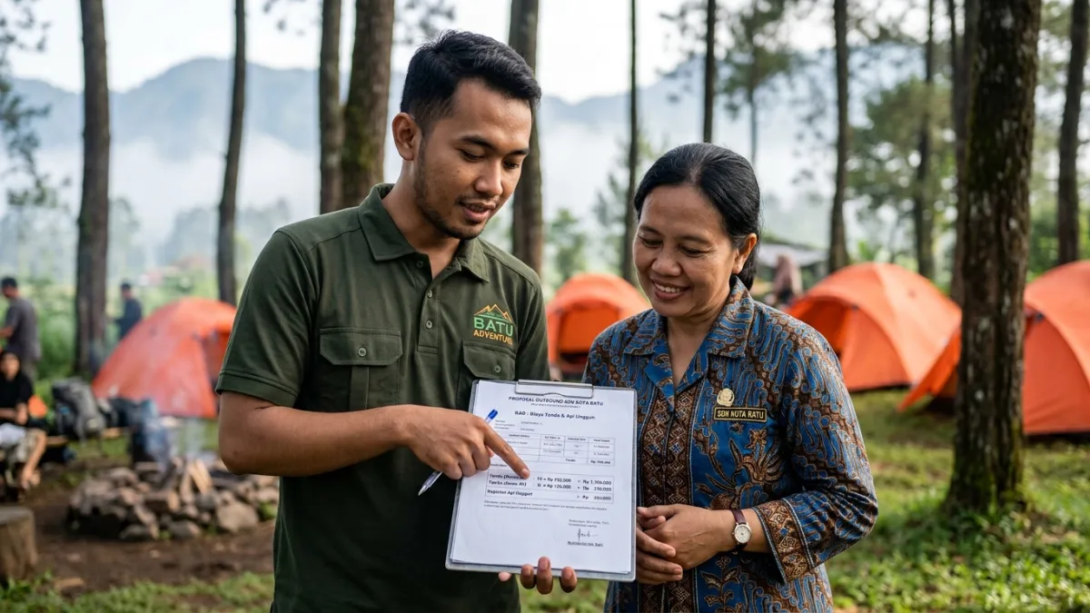 Negosiasi Rincian Biaya Paket Camp di Batu