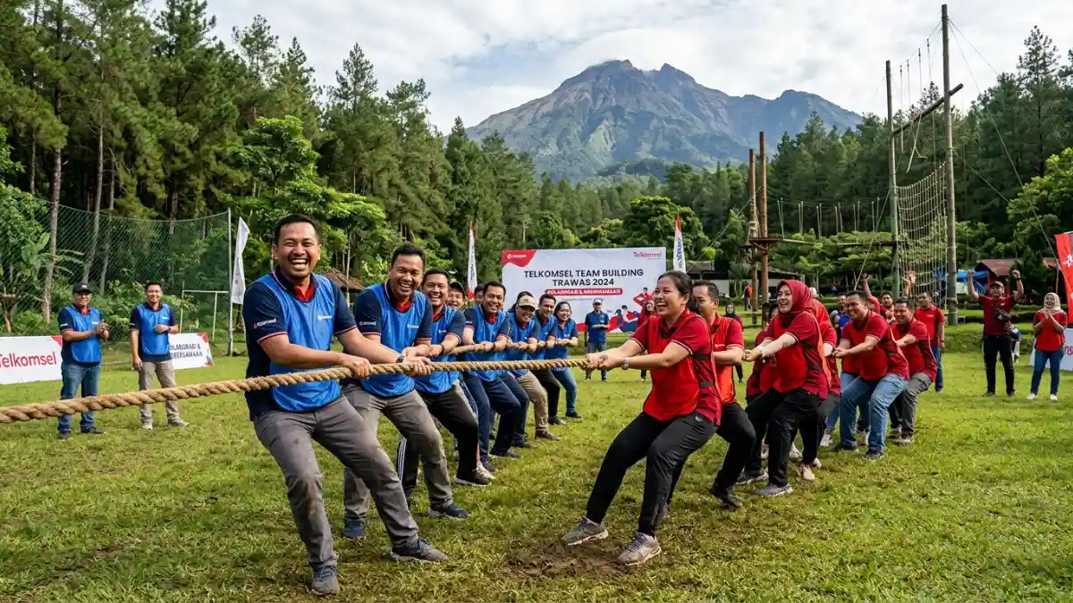 Outbound Perusahaan dan Gathering Kantor di Trawas Mojokerto