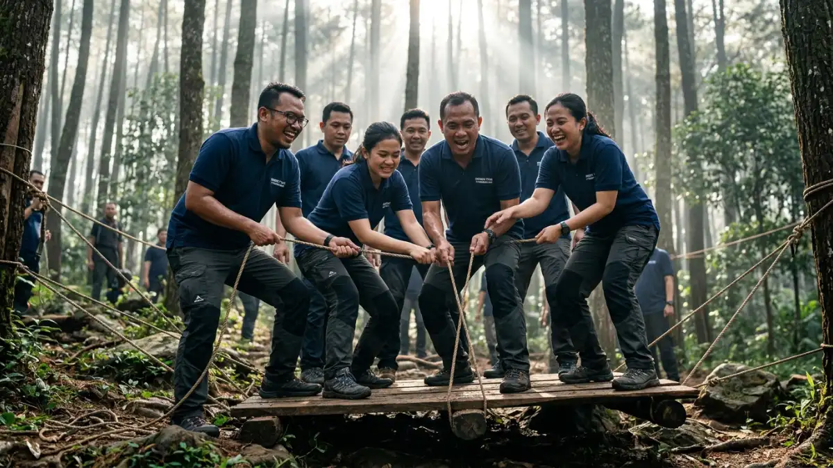 Tujuan Outbound untuk Membangun Kerja Sama dan Kepemimpinan