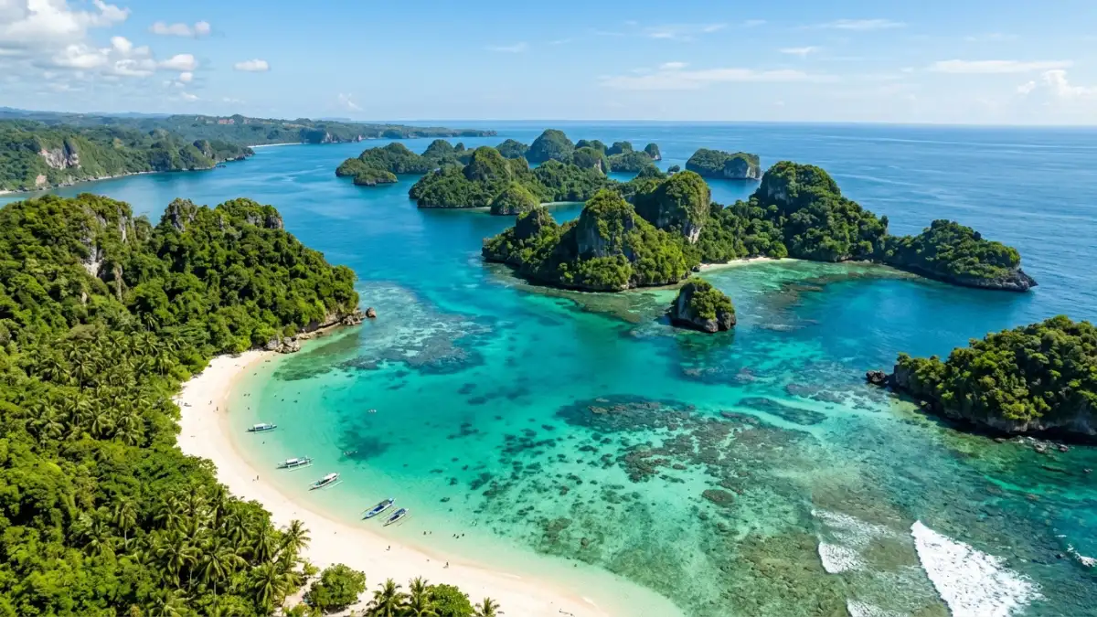Panorama Raja Ampat Malang Selatan - Teluk Asmara