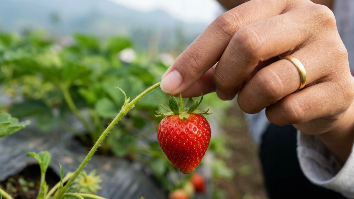 Rekomendasi Kebun Petik Strawberry Terbaik di Batu