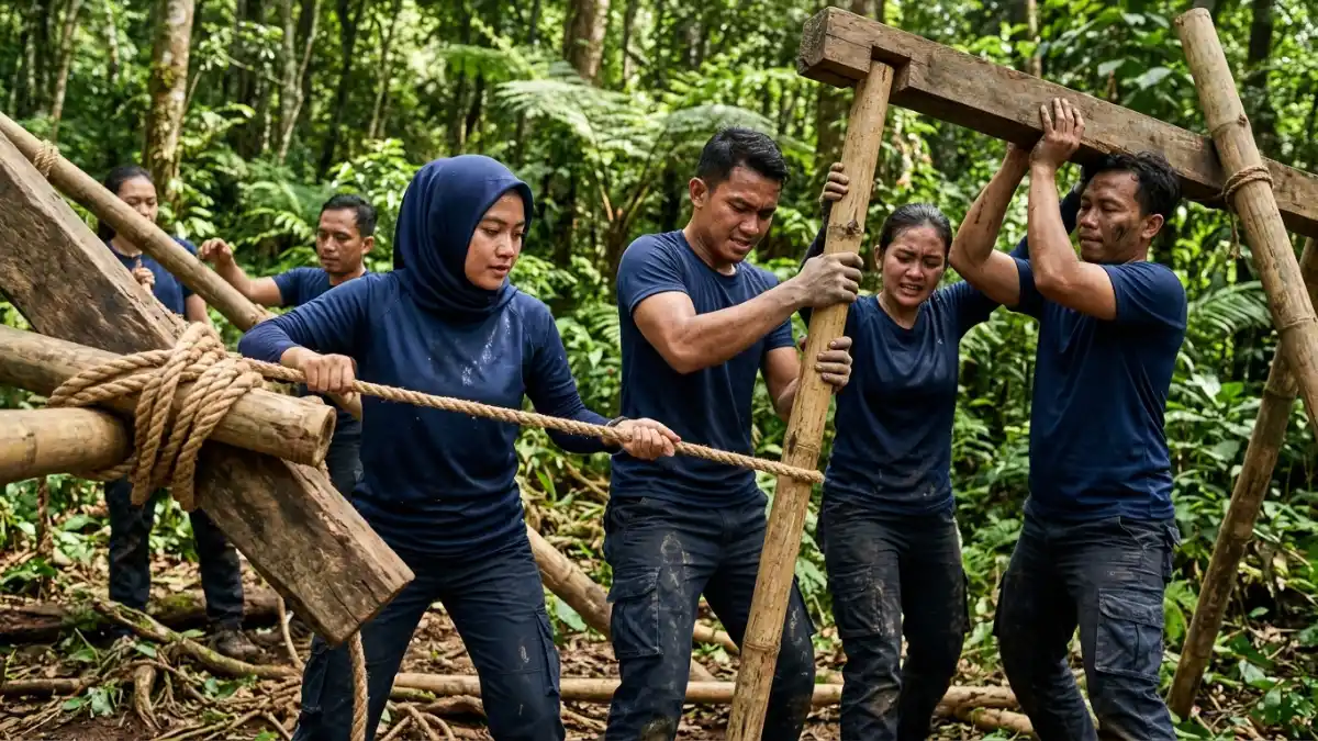 Tantangan Kerjasama Outbound Lembang