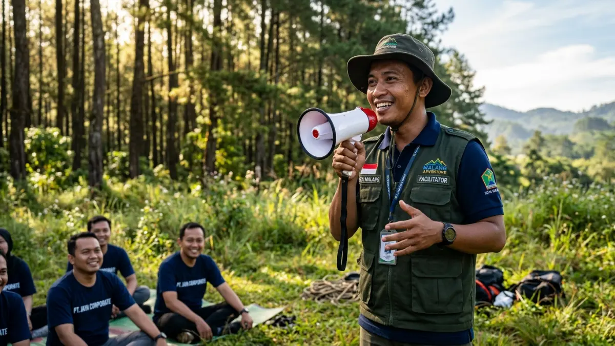 Tempat Outbound di Malang Fasilitator