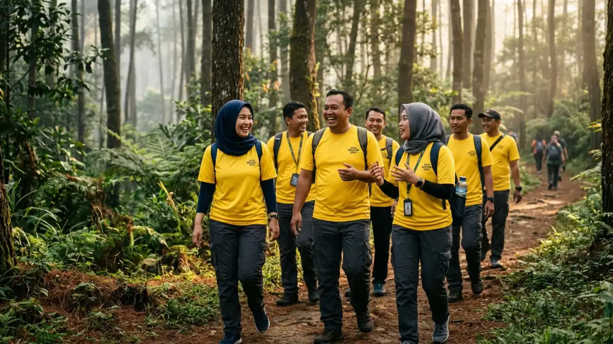 7 Ide Kegiatan Outdoor untuk Membangun Kekompakan Tim