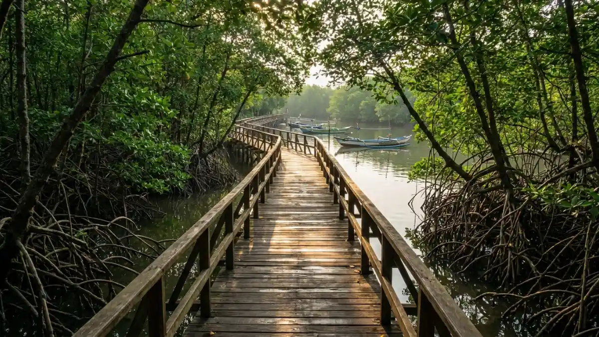 Wisata Hutan Mangrove Clungup Malang